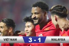 Kết quả ĐT Việt Nam 3-1 ĐT Malaysia: Không còn gì để biện minh! 